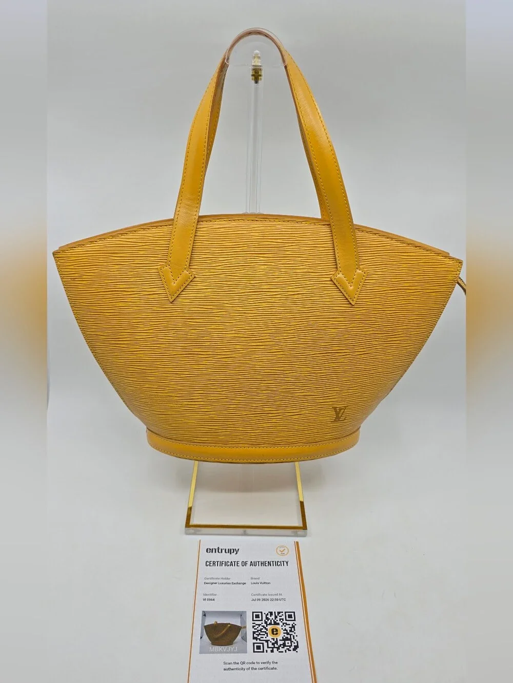 Louis Vuitton Epi Saint-Jacques PM Shoulder Bag